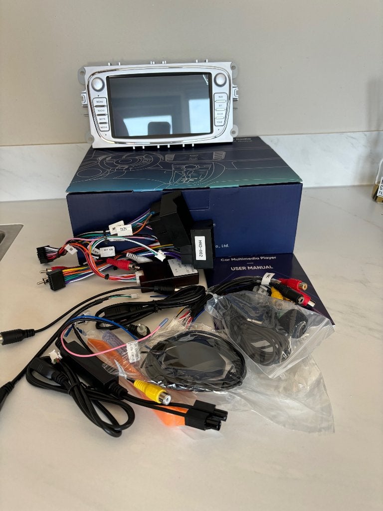 Android radio voor Ford Focus /S-Max/ Mondeo/ Galaxy / zilve, Auto diversen, Ophalen of Verzenden, Nieuw