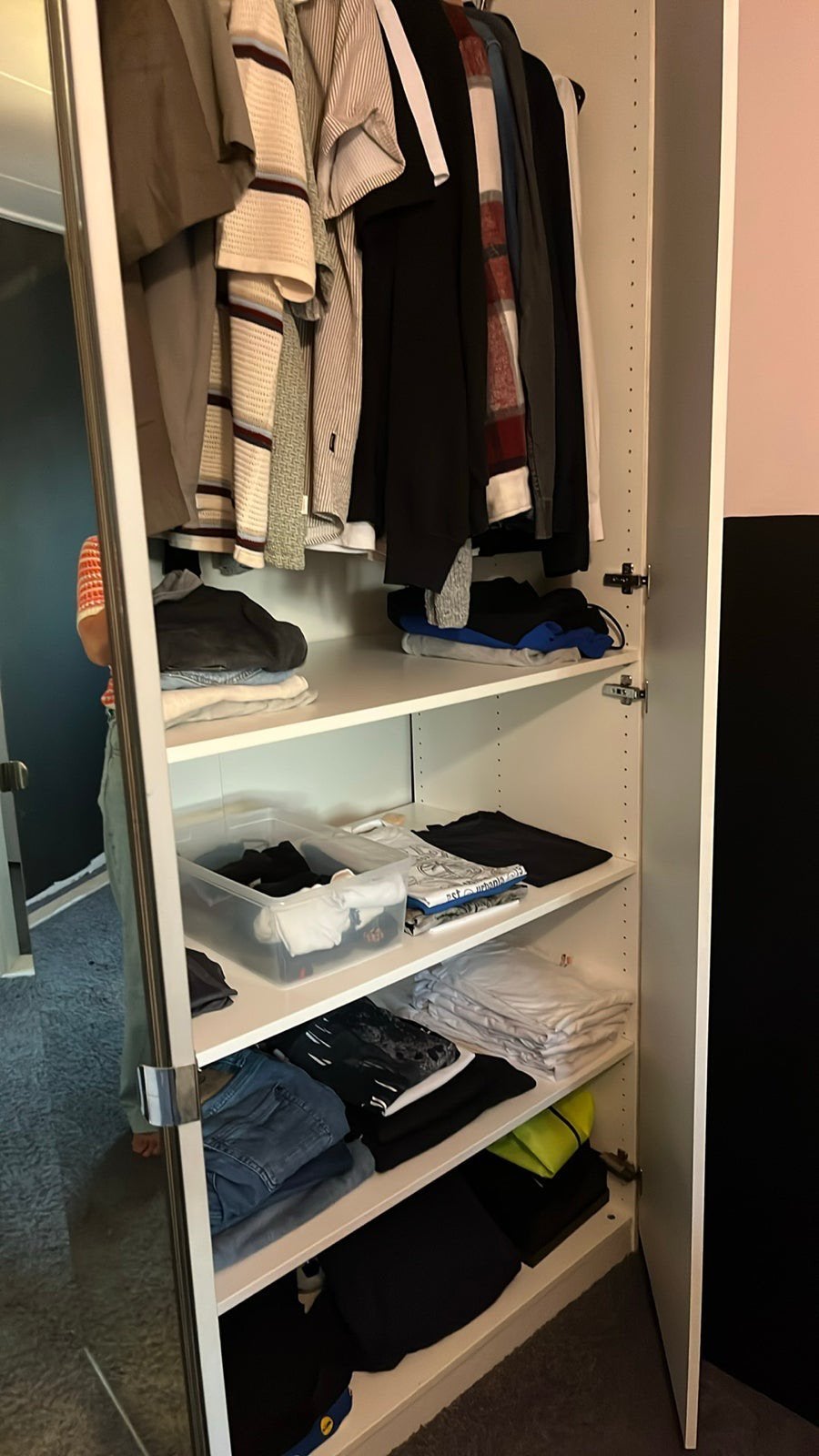Pax kast ikea wit 100x60x235, Huis en Inrichting, Ophalen, Gebruikt