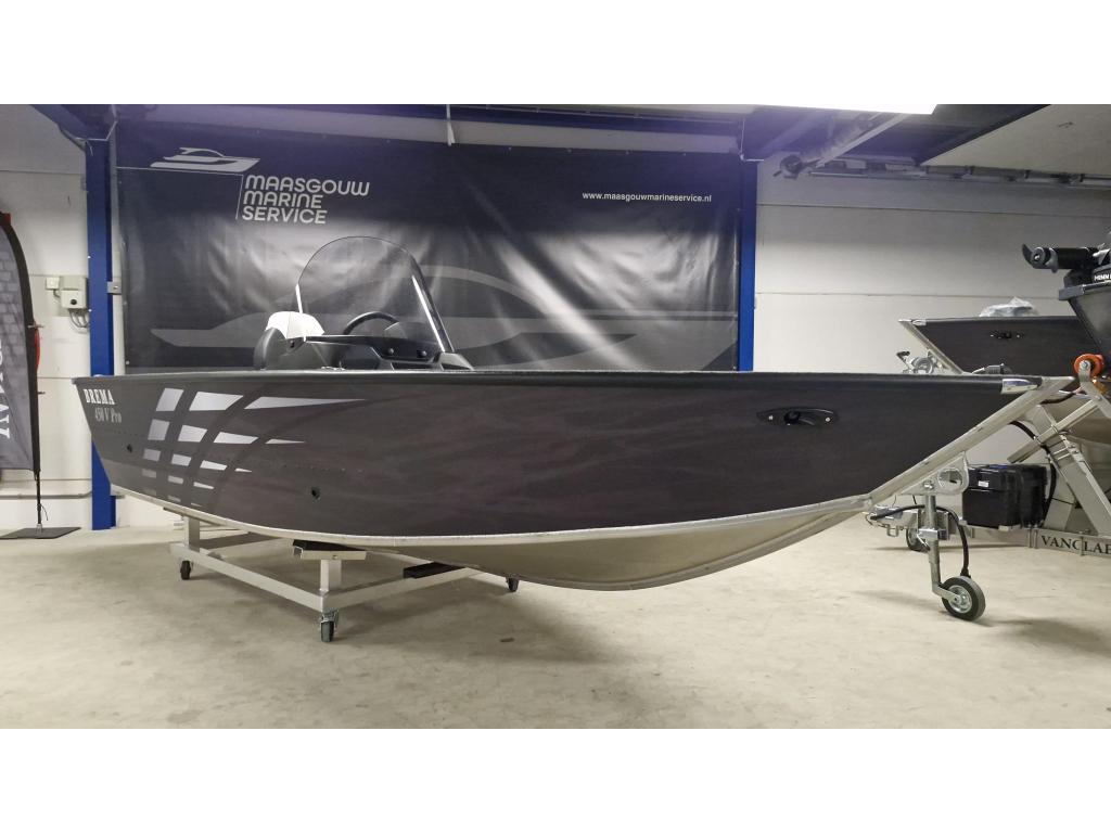 Brema Fishing Pro 450/480/500 Console, Zo goed als nieuw, Aluminium, 3 tot 6 meter, 50 tot 70 pk