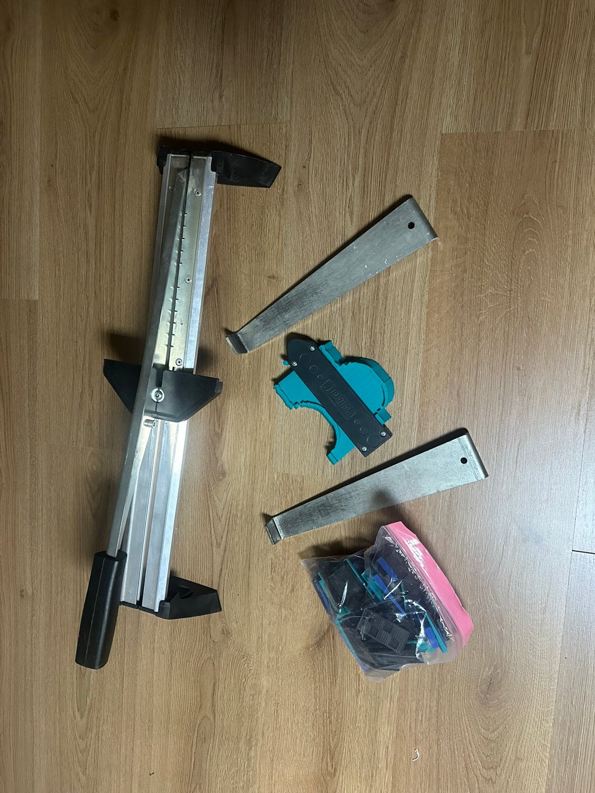 Wolfcraft Laminaatsnijder, profielmal en legset, Ophalen, Gebruikt, Snijgereedschap, Overige merken