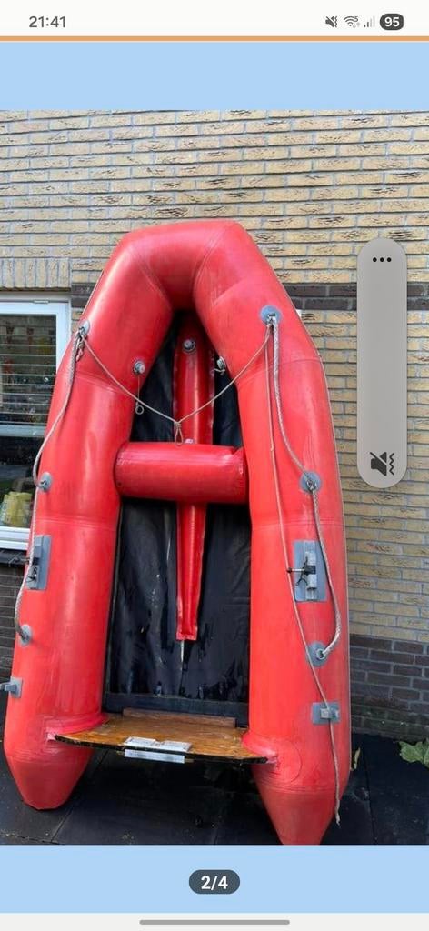 Hypalon rubberboot 2.50 meter, Watersport en Boten, Ophalen of Verzenden, Overige typen