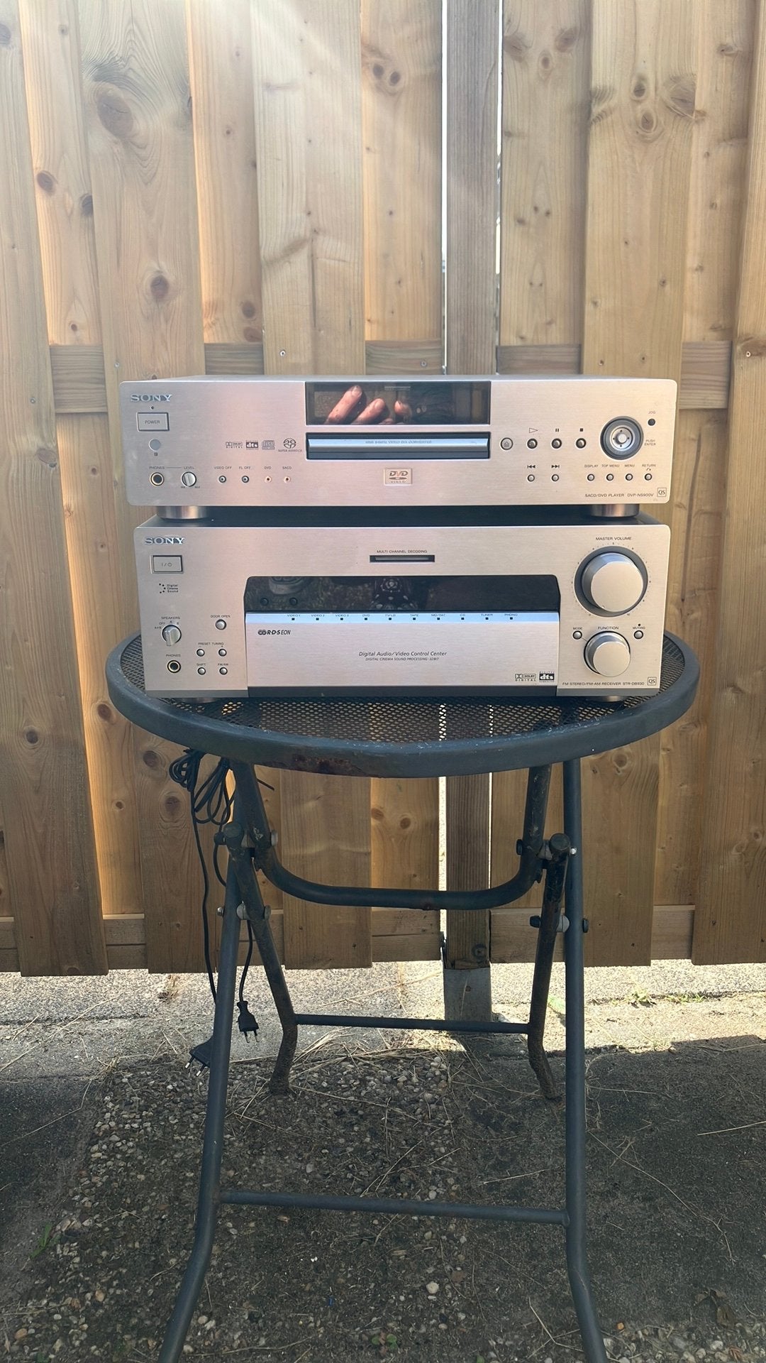 Sony STR-D930 en DVP-NS900V, Ophalen, Gebruikt