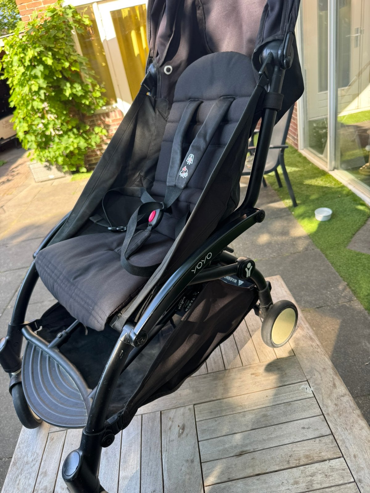 Yoyo babyzen buggy - zwart, Kinderen en Baby's, Buggy's, Ophalen, Gebruikt, Overige merken