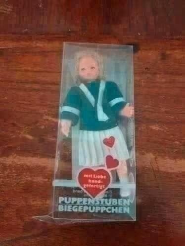 Caco Poppenhuis Popje - 8 cm - Nieuw in verpakking, Ophalen of Verzenden
