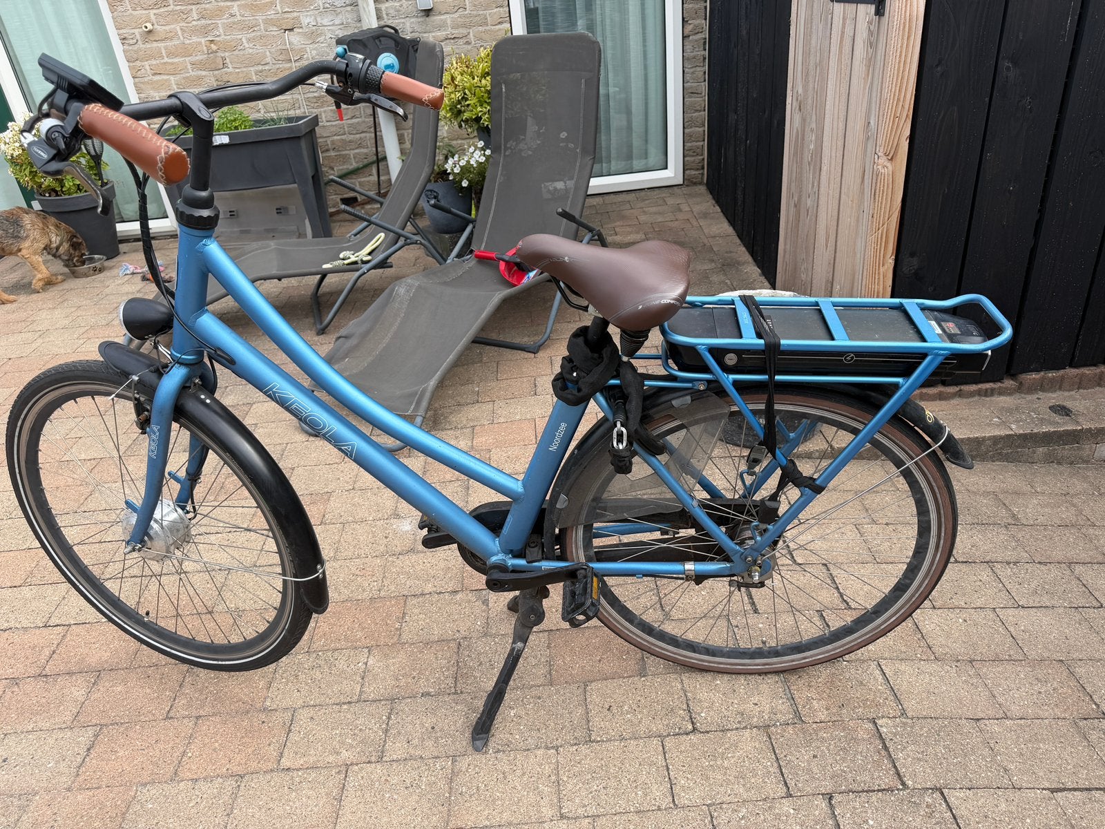 Keola elektrische fiets, Ophalen, Gebruikt, 30 tot 50 km per accu, Overige merken