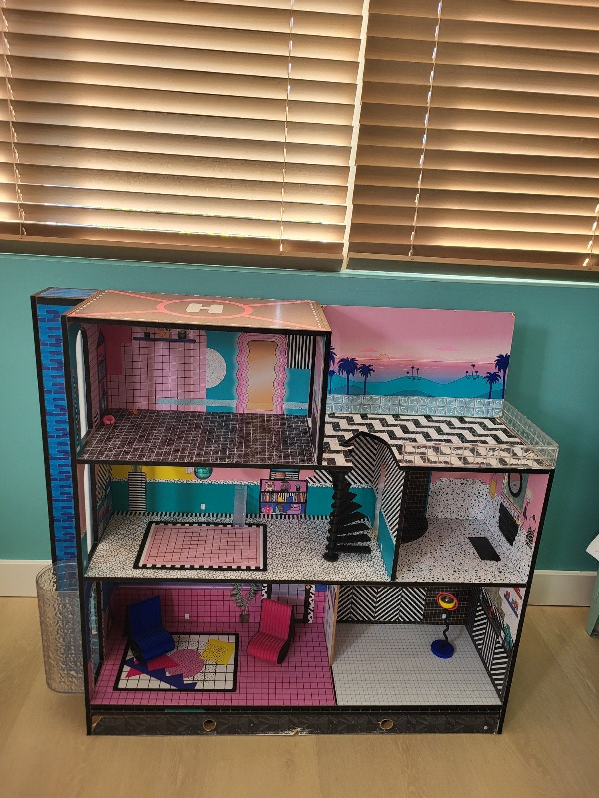 L.O.L. Surprise! OMG Huis Poppenhuis met 85+ Verrassingen, Kinderen en Baby's, Ophalen, Gebruikt, Poppenhuis