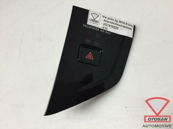 vw polo 2g 2018 alarmlichtschakelaar 2g1919225, Gebruikt, Volkswagen, Volkswagen AG, Berliner Ring 2
38440  Wolfsburg, DE