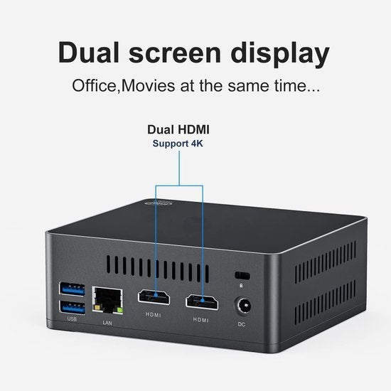 Mini PC – Desktop Computer – Mini Desktop – Compact PC, Corvance B.V., Verzenden, Nieuw, Corvancebol@gmail.com
