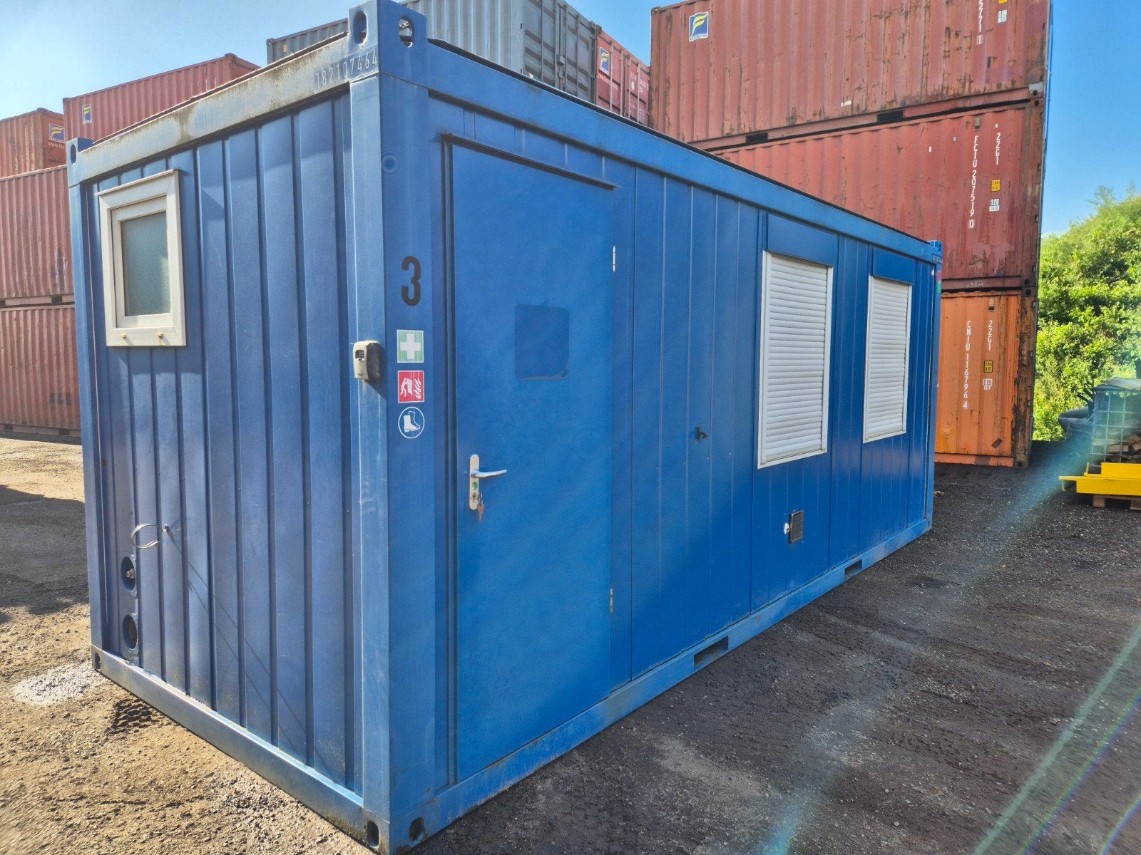 20ft 6 meter unit schaftkeet, Ophalen of Verzenden