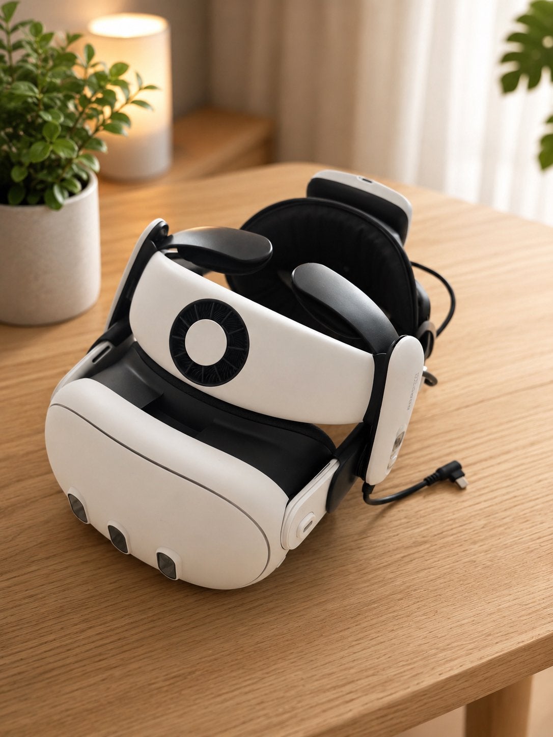 Meta Quest 3 512GB + BOBOVR S3 Pro + Officiële Link Cable, Spelcomputers en Games, Virtual Reality, Ophalen of Verzenden, Zo goed als nieuw