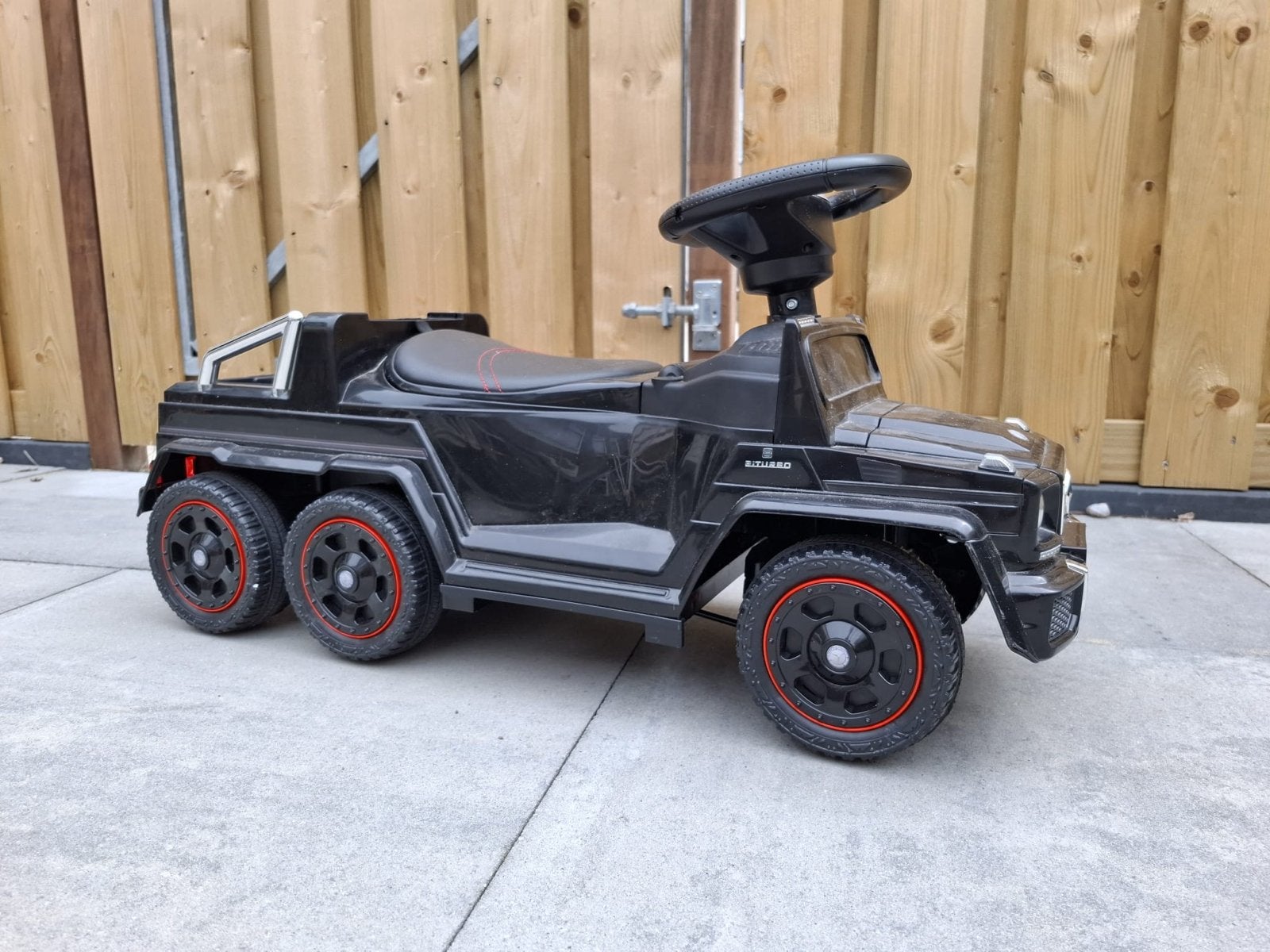 Mercedes-Benz G63 AMG 6x6 Loopauto Zwart, Ophalen, Zo goed als nieuw