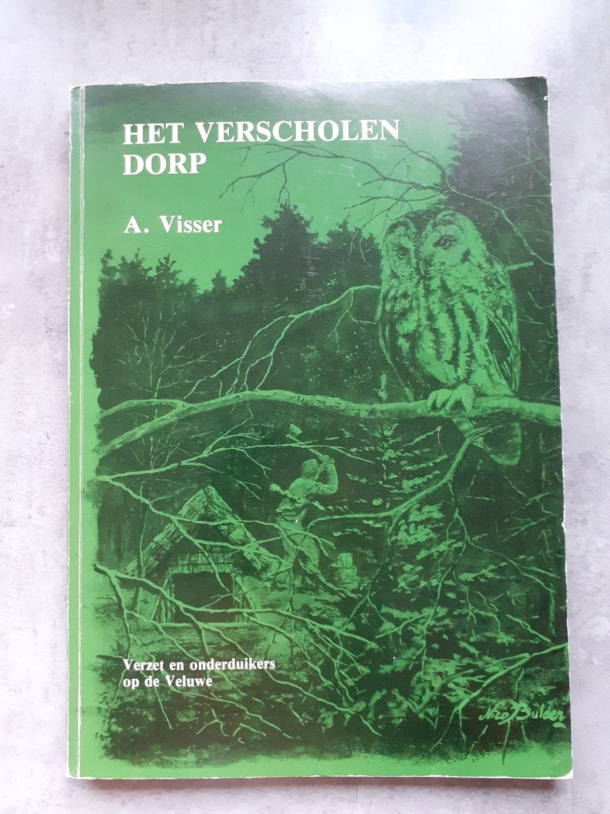 Vierhouten. verscholen dorp  1944, Ophalen of Verzenden, Gelezen