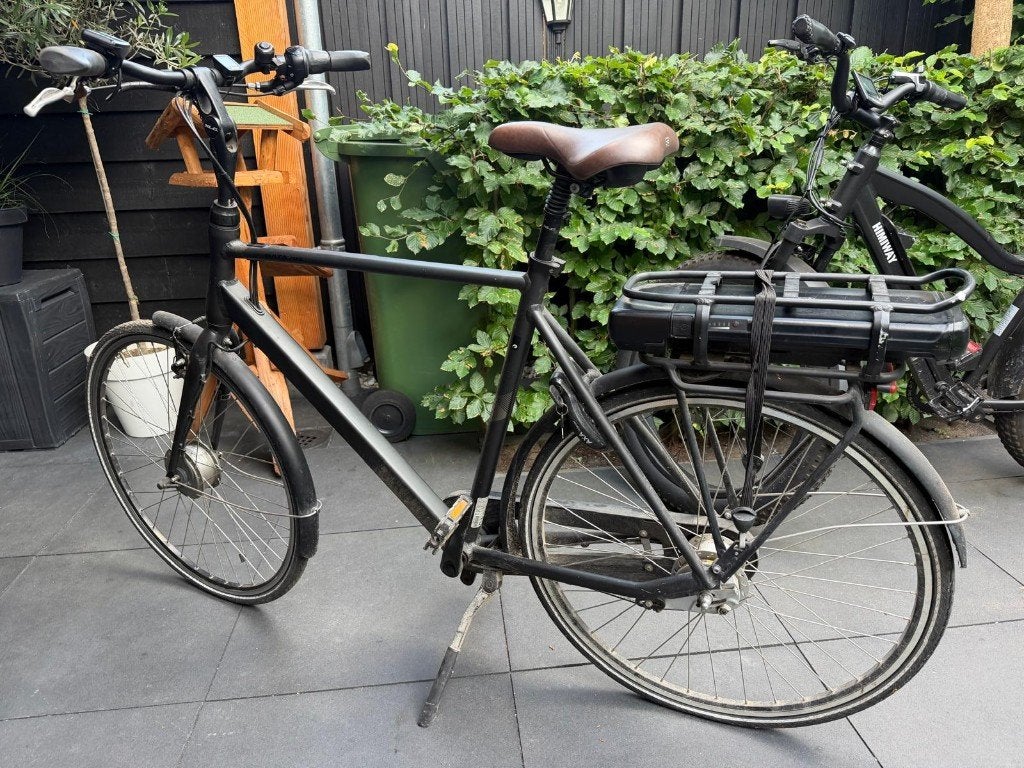 Herenfiets, Fietsen en Brommers, Fietsen | Heren | Herenfietsen, Gebruikt, Schijfrem, 65 cm of meer, Ophalen