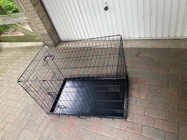 Bench zwart, Ophalen, Zo goed als nieuw