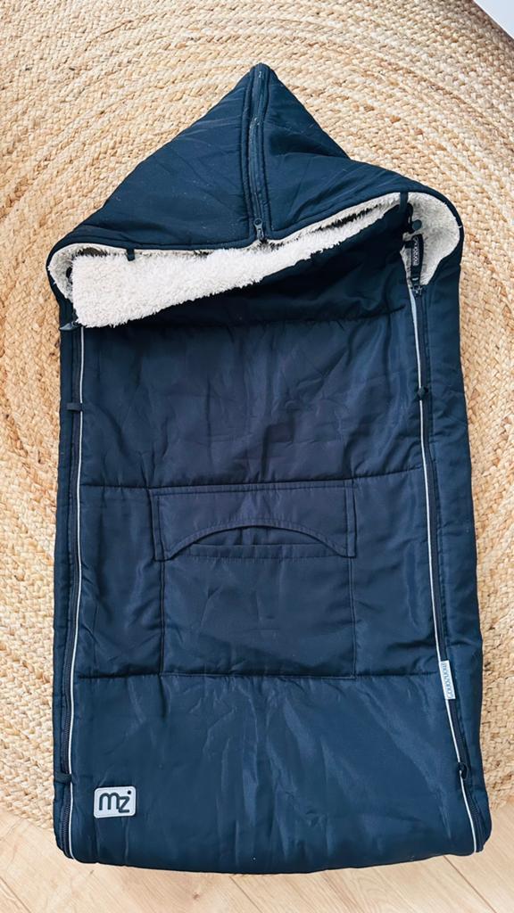 Monzana voetenzak zwart buggy/kinderwagen/maxicosi, Kinderen en Baby's, Overige Kinderen en Baby's, Ophalen of Verzenden, Gebruikt