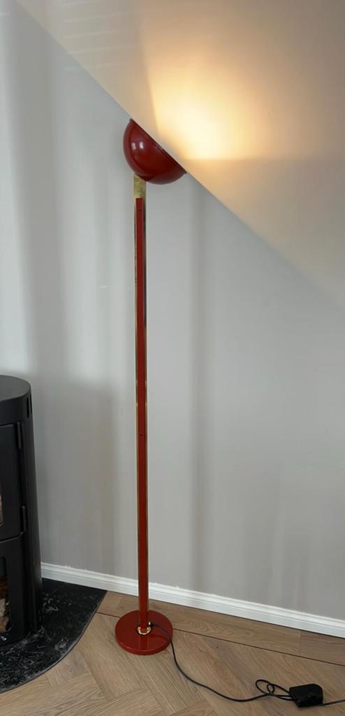 Designer vintage vloerlamp La Relco Milano Italy, Ophalen, Zo goed als nieuw