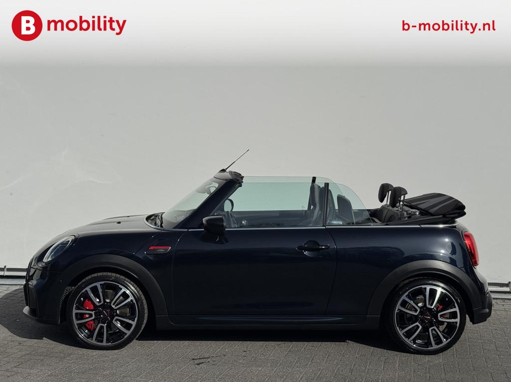 MINI Cabrio 2.0 John Cooper Works JCW Pack Automaat Head-Up, Auto's, Mini, 1998 cc, 232 pk, Gebruikt, Cabriolet