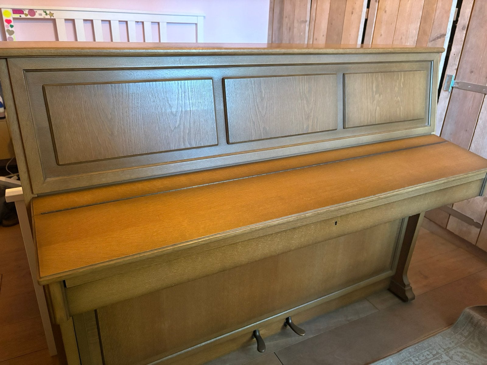 Sauter piano, Ophalen, Gebruikt, Bruin, Piano