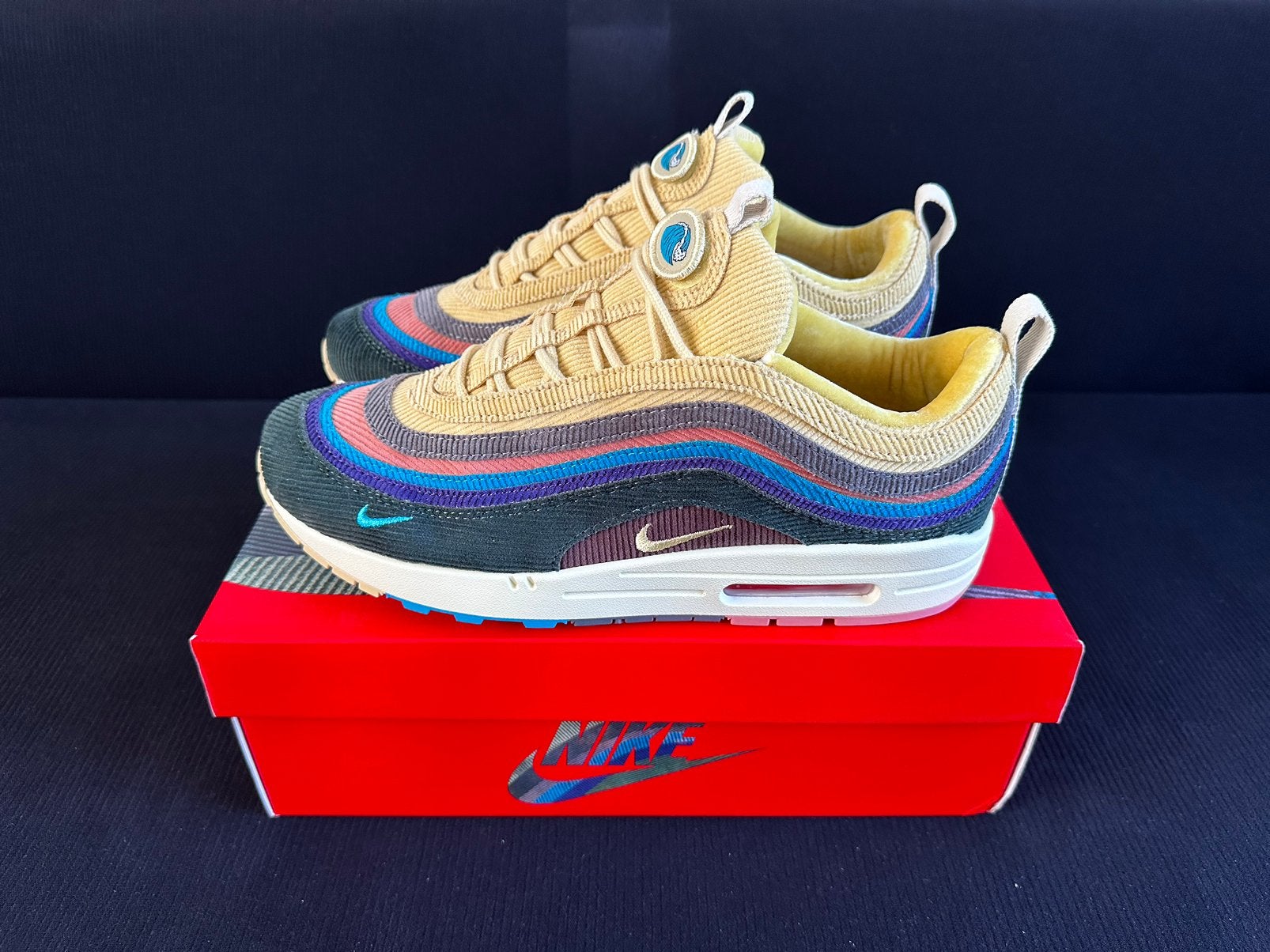 Nike Air Max 1/97 x Sean Wotherspoon / Maat 44, Kleding | Heren, Schoenen, Overige kleuren, Nieuw, Ophalen of Verzenden, Sneakers of Gympen