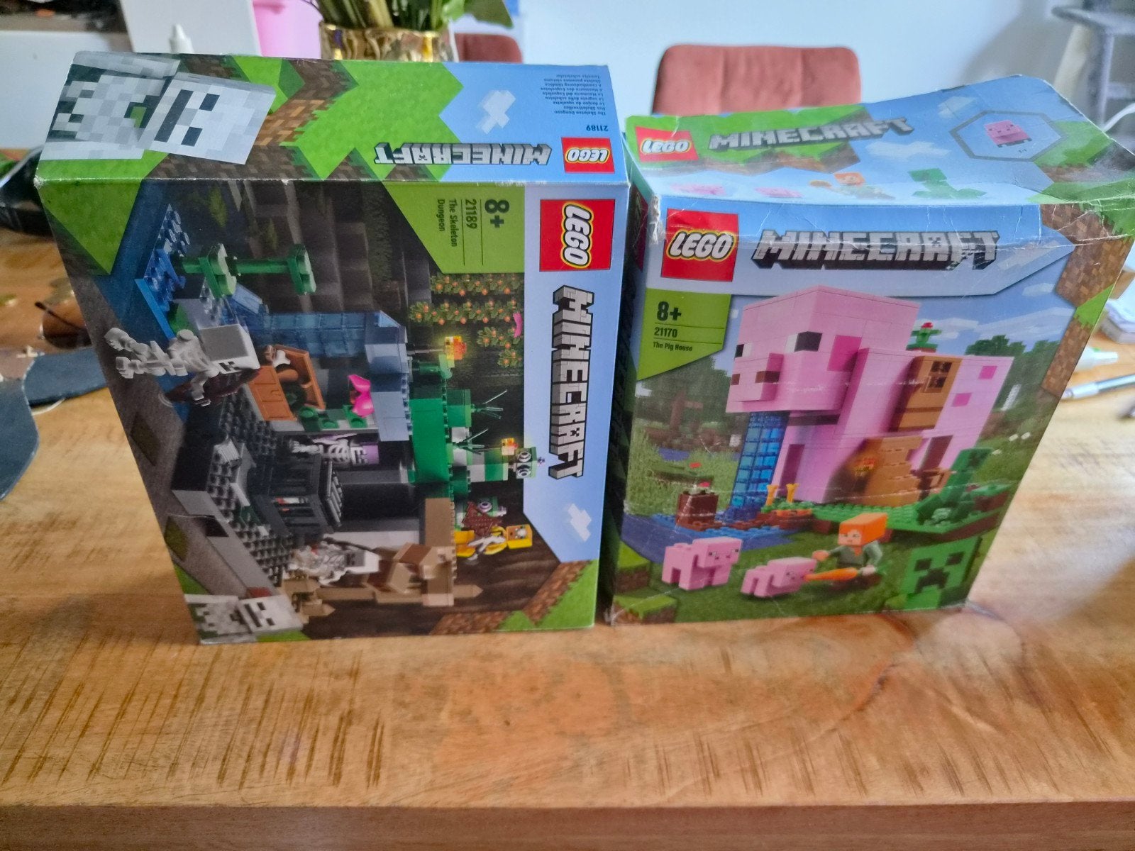 De Skeletkerker & Het Varkenshuis, Gebruikt, Ongeopend/sealed, Verzenden, Minecraft