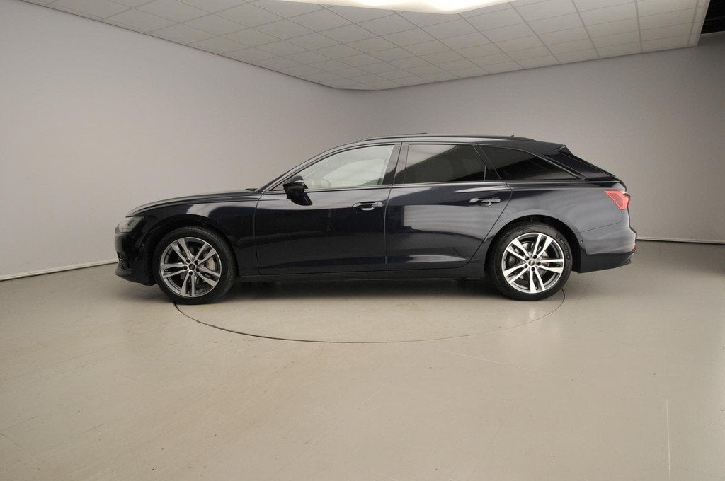 Audi A6 Avant 45 TFSI Pro Line Quattro | Panoramadak | Trekh, Auto's, Audi, Stof, Gebruikt, 4 cilinders, Blauw