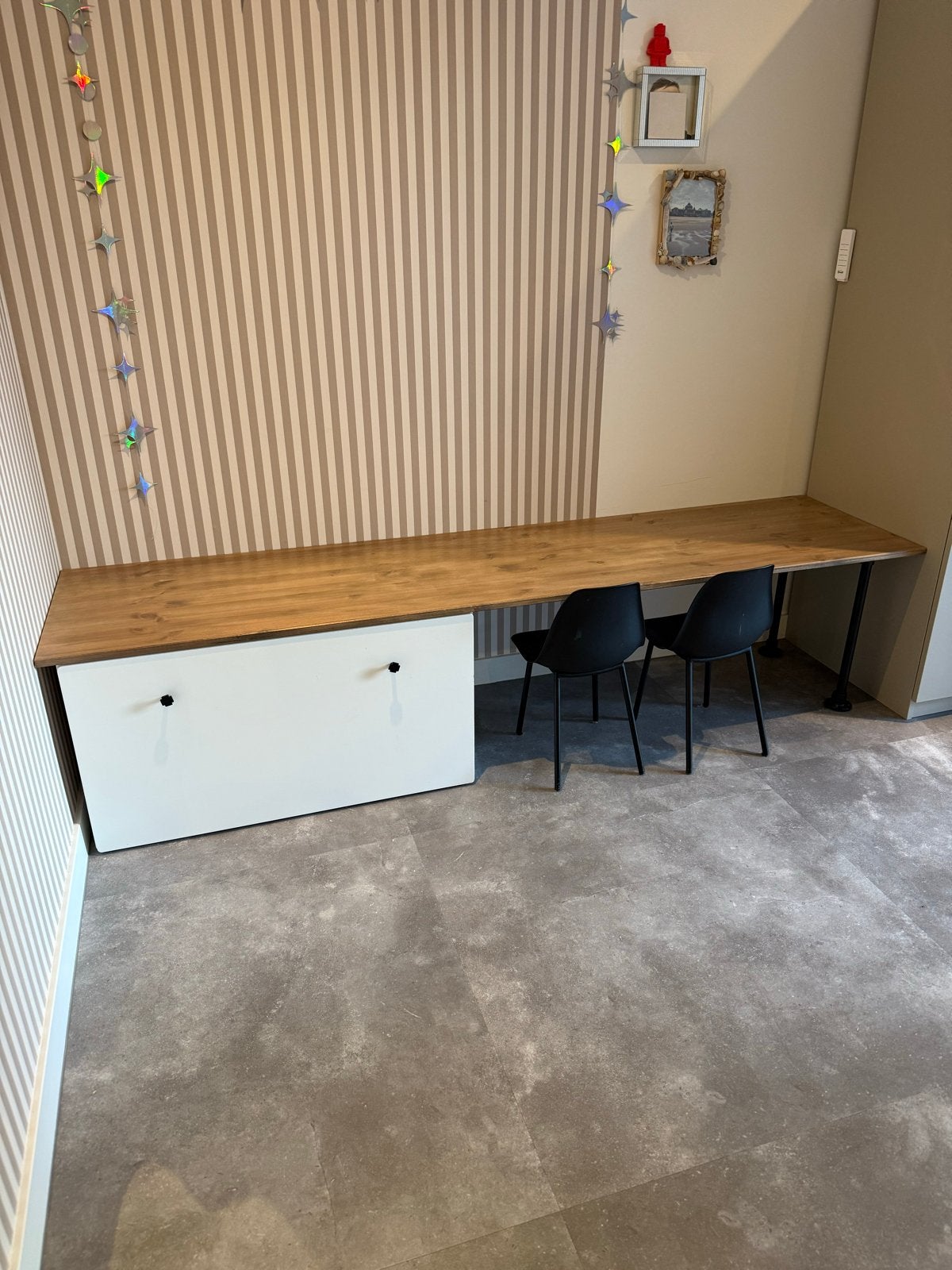 Leuke speelplek met 2 stoeltjes en opbergruimte (smadstad), Huis en Inrichting, Ophalen, Gebruikt