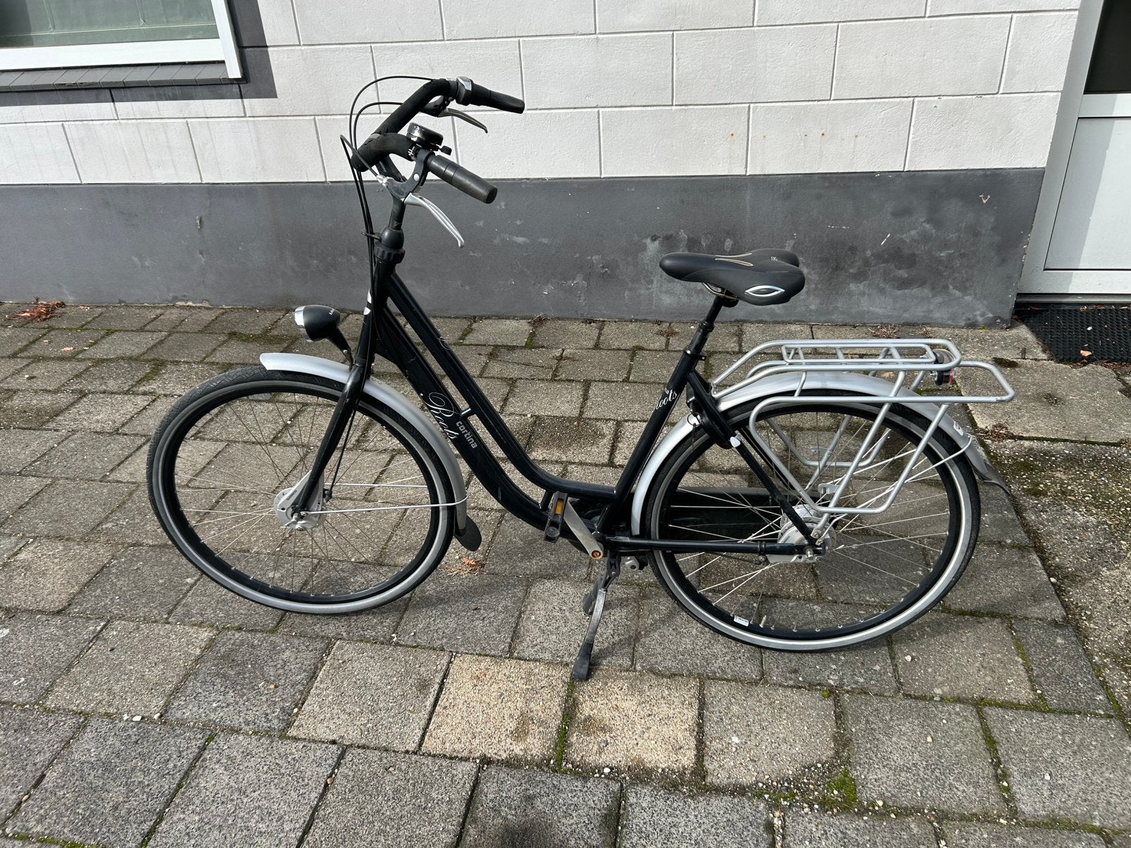Cortina Roots moederfiets, Zo goed als nieuw, 0 zitjes, Schijfrem, Dubbele standaard