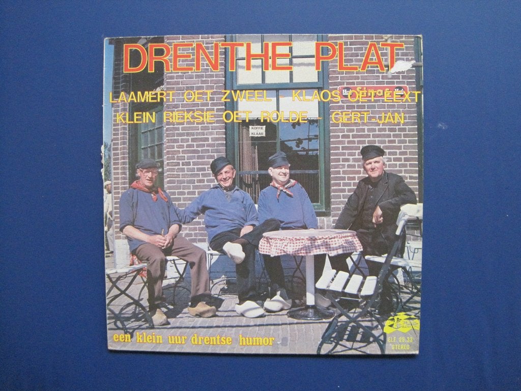 LP Drenthe Plat (een klein uur Drentse humor uit 1978), Cd's en Dvd's, LP, Gebruikt, Overige genres, Ophalen of Verzenden
