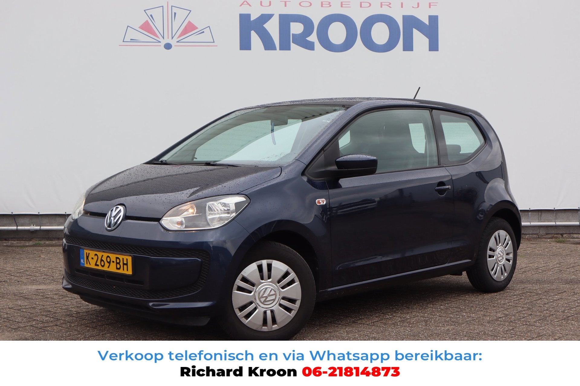 Volkswagen Up! 1.0 take up! I Airco, Auto's, Euro 5, Stof, Gebruikt, Bedrijf