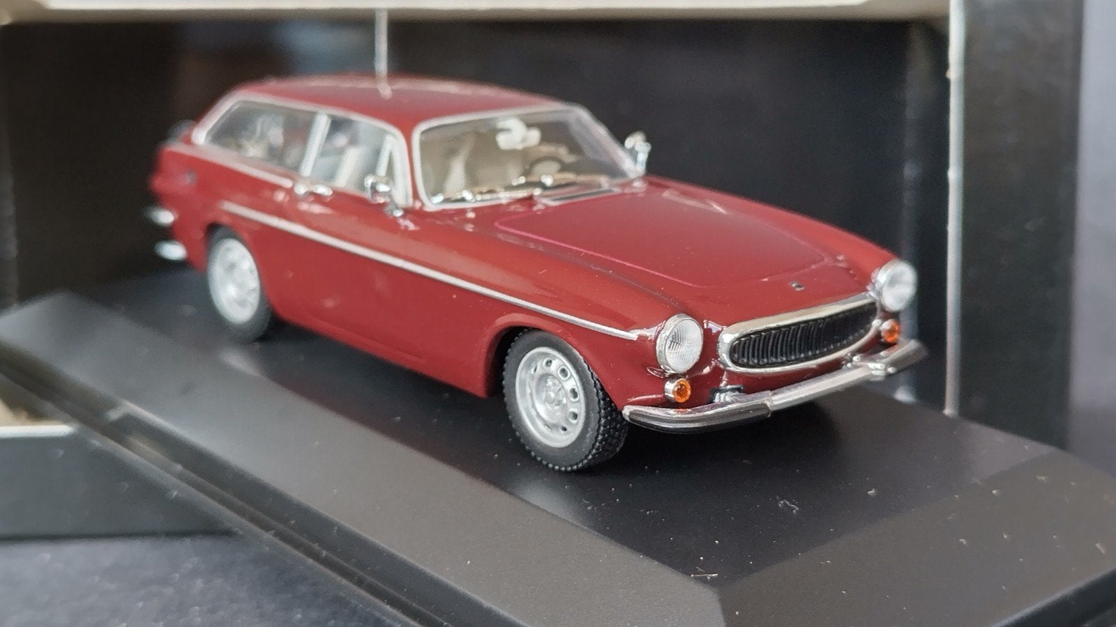 Volvo P1800 ES wijnrood 1;43 Minichamps Pol, Auto, Verzenden, Nieuw, Pauls Model Art