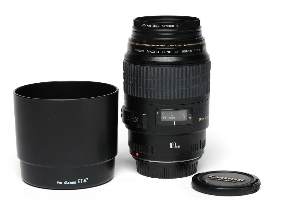 Canon EF 100mm f/2.8 USM Macro Lens - Zo goed als nieuw, Audio, Tv en Foto, Fotografie | Lenzen en Objectieven, Ophalen of Verzenden