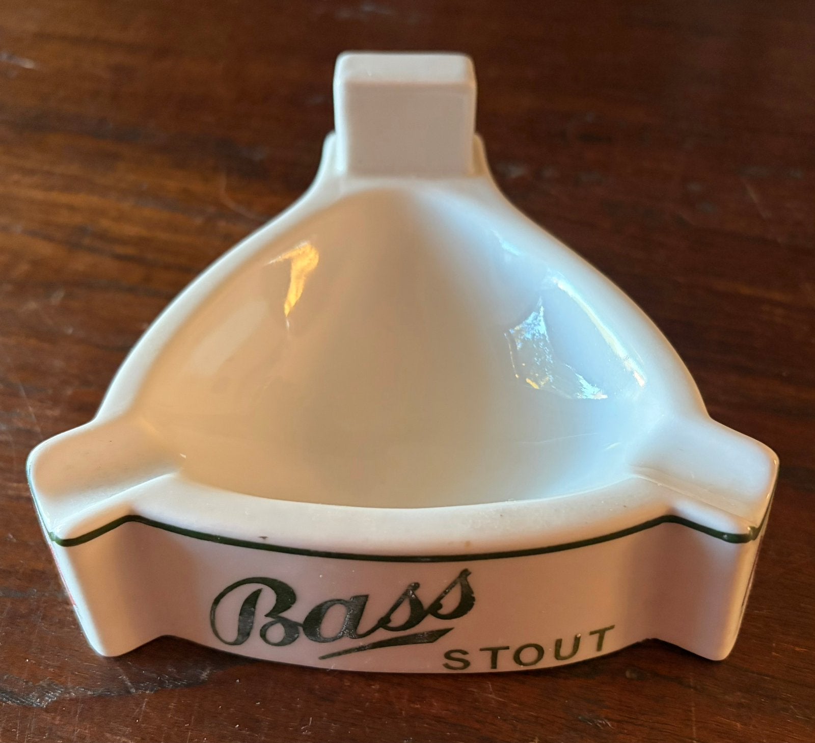 Bass Pale Ale Stout asbak porcelain, Verzamelen, Ophalen of Verzenden, Gebruikt, Gebruiksvoorwerp