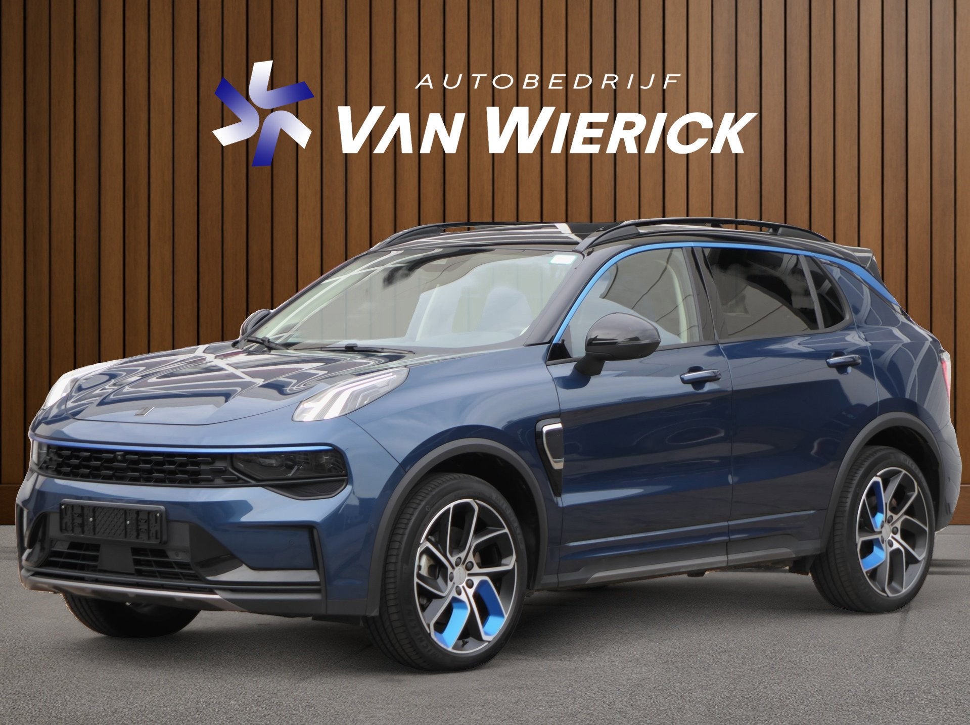 Lynk & Co 01 1.5 Plug-in Hybrid | Panoramadak | 360 Camera, Auto's, Stof, Zwart, Blauw, Bedrijf