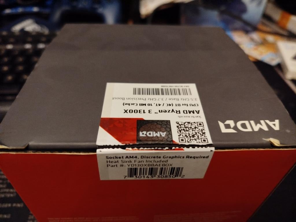AMD Ryzen 3 1300X Processor met Stock Cooler (AM4), Gebruikt, 4-core, Ophalen of Verzenden, AM4