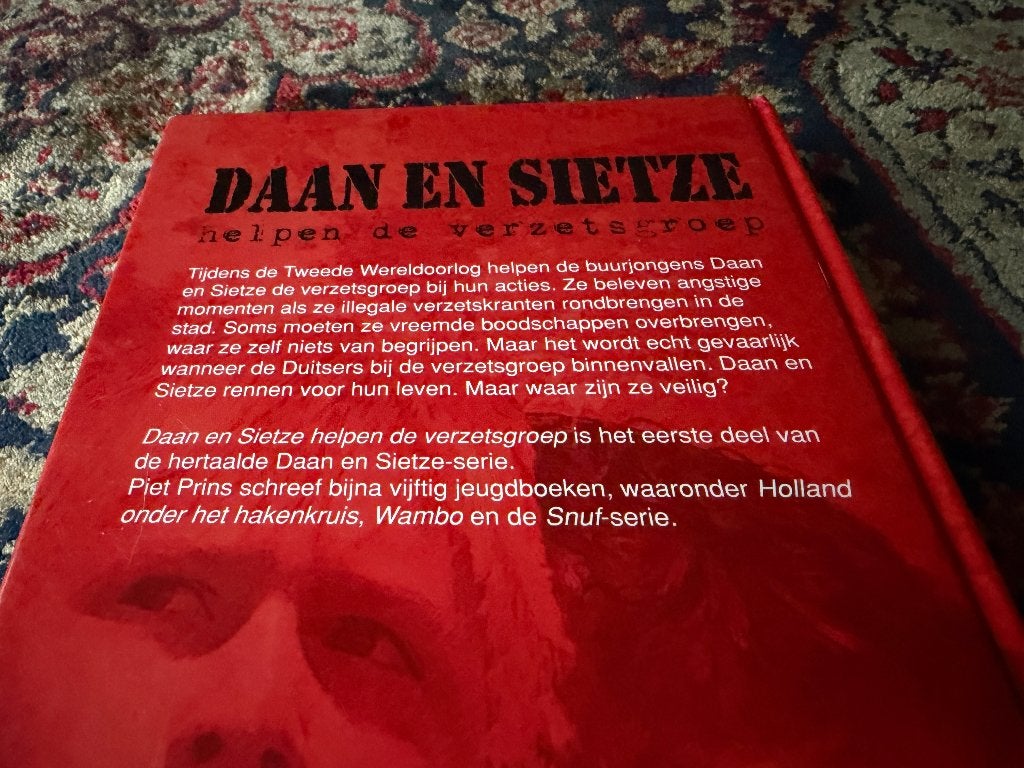 4 x Piet Prins. Daan en Sietze. Vier Vrienden op het Speurde, Tweede Wereldoorlog, Ophalen of Verzenden, Zo goed als nieuw, Overige onderwerpen
