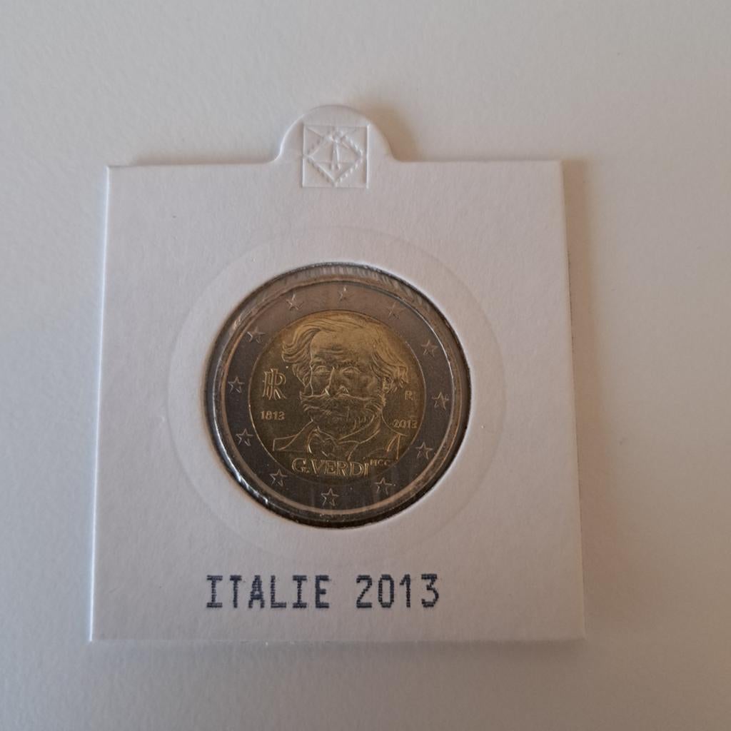 2 Euro Italië 2013 - Giuseppe Verdi UNC, Ophalen of Verzenden, Italië, 2 euro, Losse munt