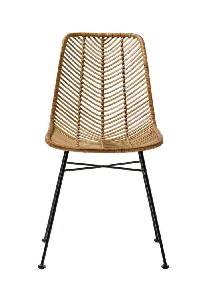Bloomingville rotan stoelen, Ophalen, Gebruikt, Bruin, Riet of Rotan