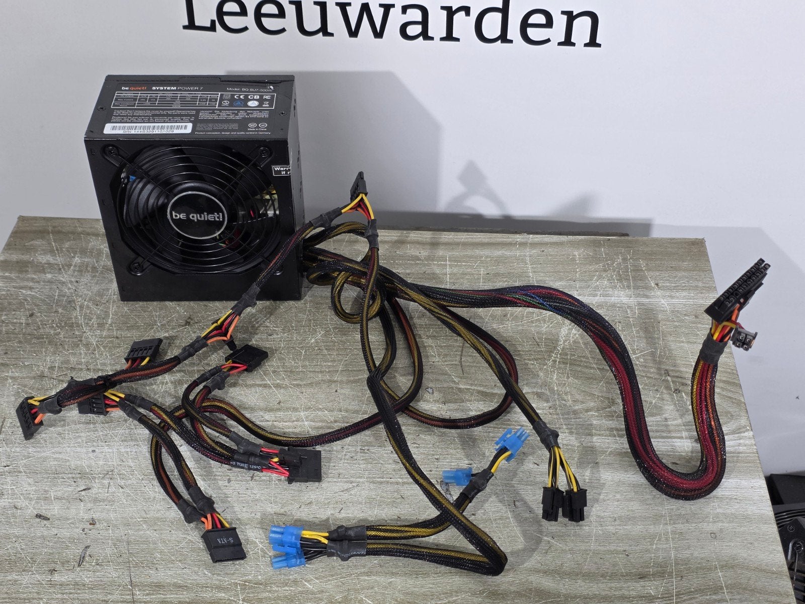 Be quiet 500w max voeding psu power supply bq SU7-500w, Gebruikt, ., Ophalen of Verzenden, .