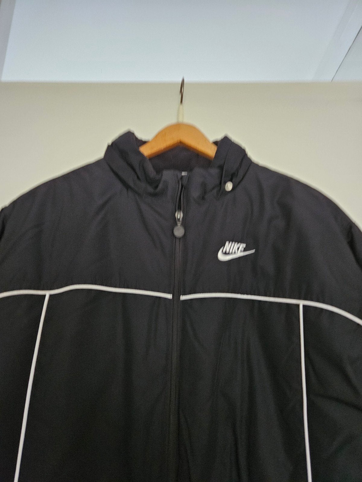 herenwinterjas  zwart  merk  Nike  maat XL, Ophalen, Zwart, Nike, Maat 56/58 (XL)