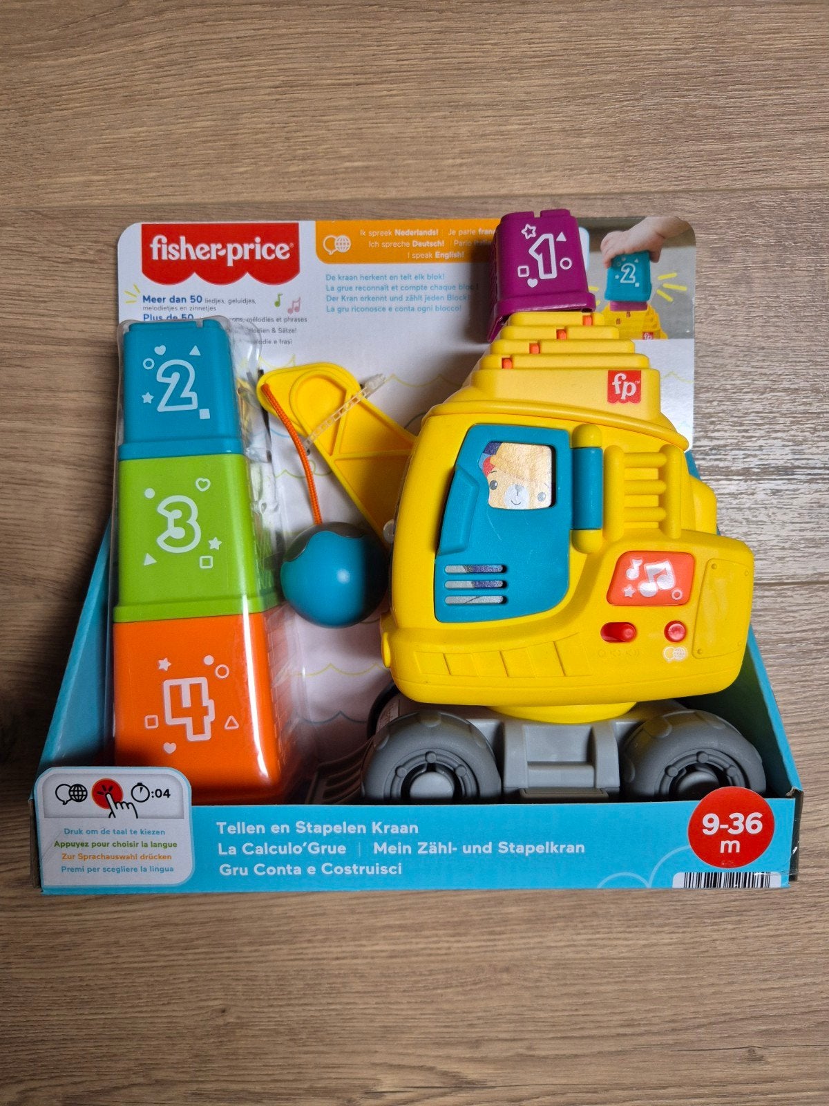 Fisherprice kraanwagen nieuw, Ophalen of Verzenden, Nieuw, Overige typen, Met licht