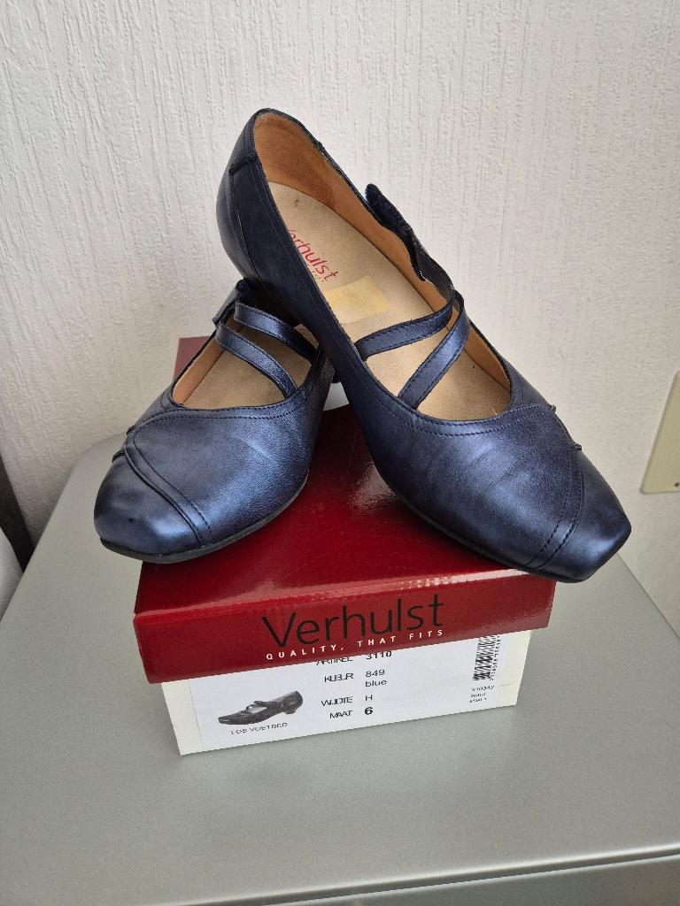 Dames schoenen merk verhulst maat 6 (39), Ophalen, Blauw, Verhulst, Sneakers of Gympen