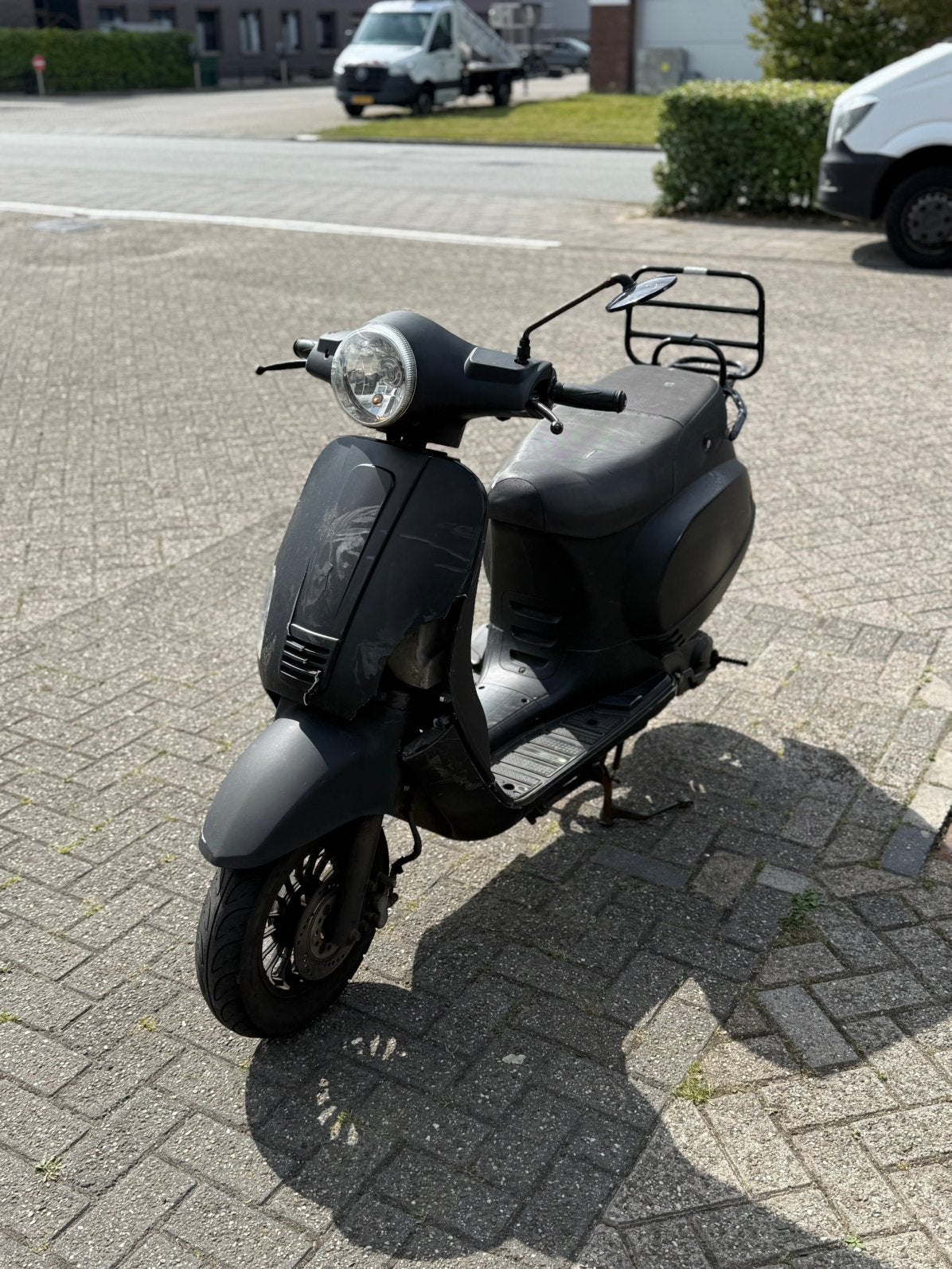 BTC vespa look opknapper, Ophalen of Verzenden, Zo goed als nieuw, Benzine, Vespa