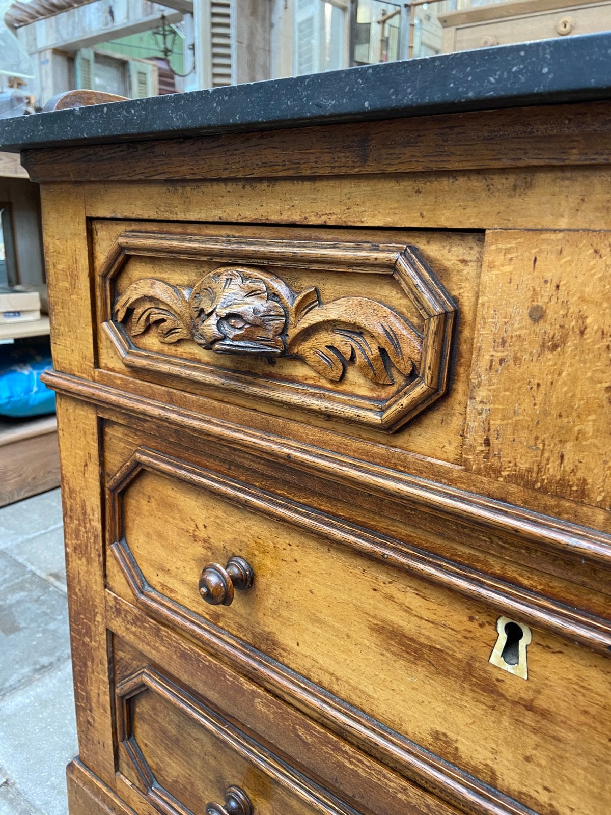 Een prachtig sierlijke kast commode ladekast, Antiek en Kunst, Ophalen