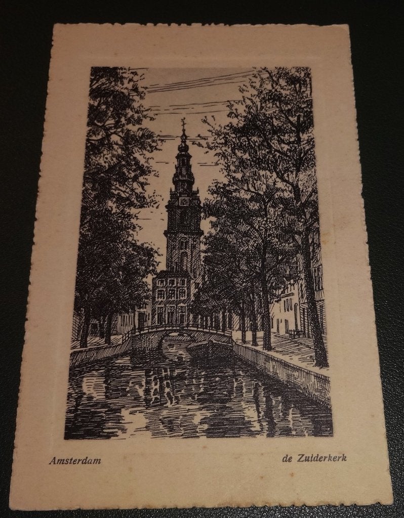 Amsterdam - Zuiderkerk - KAm05, Verzenden, 1920 tot 1940, Ongelopen, Noord-Holland