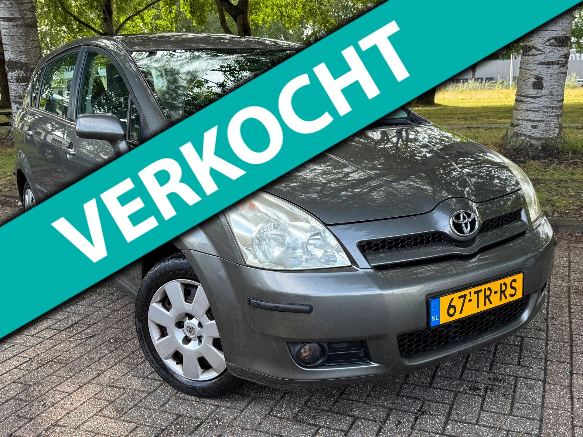 Toyota Verso 1.8 VVT-i Sol 7persoons, Auto's, Automatische klimaatregeling, Gebruikt, 129 pk, 7 stoelen