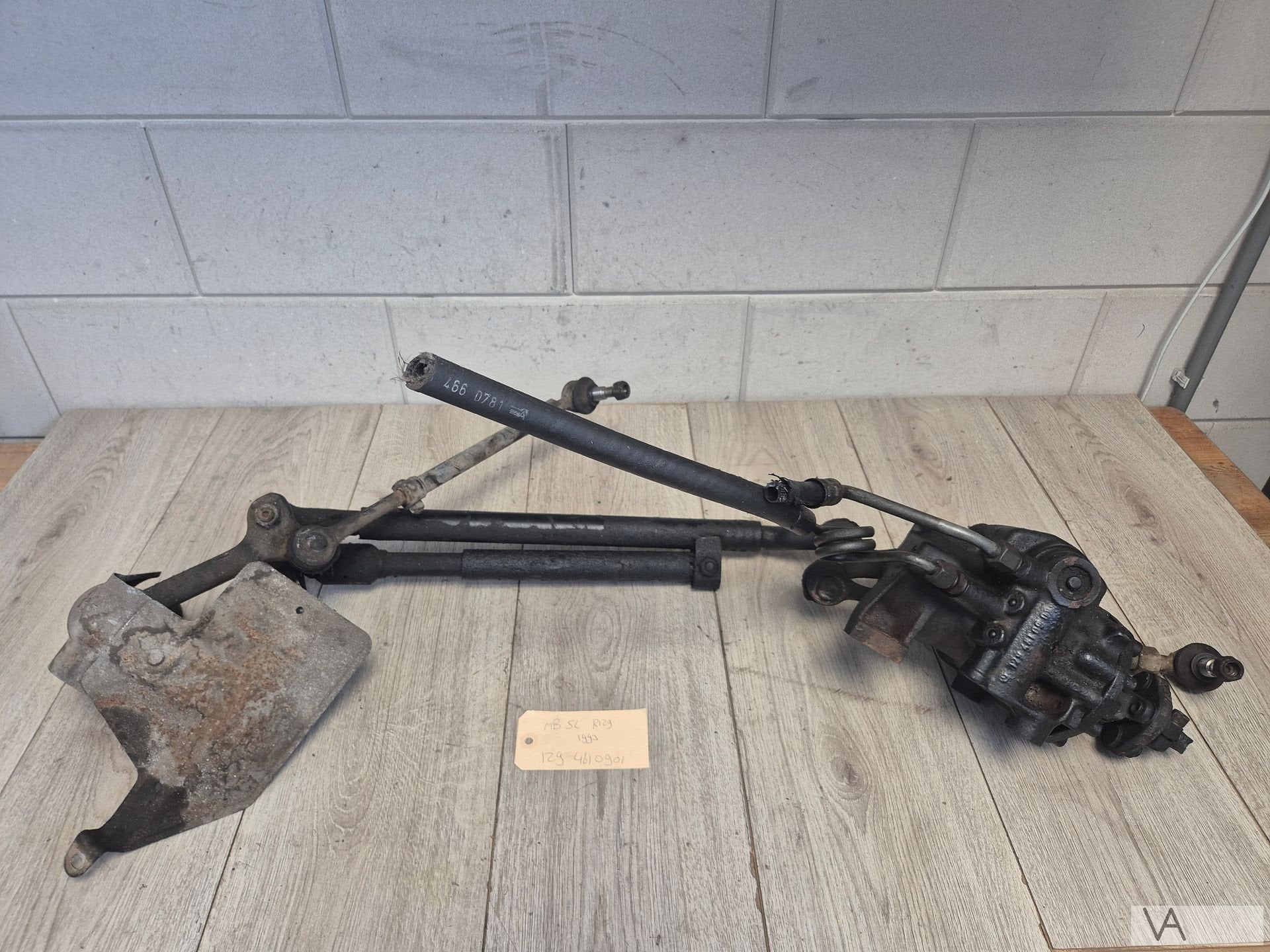 Stuurhuis met stangen voor Mercedes SL R129 1294610901 €200, Gebruikt, -, Ophalen of Verzenden, -