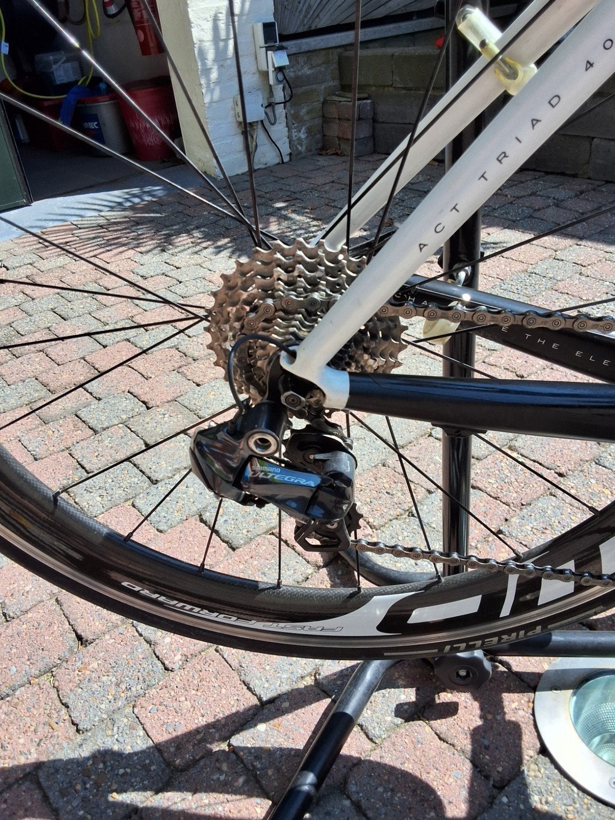 Tekoop Isaac "meson" racefiets, maat S, Di2, 11 speed., 28 inch, Gebruikt, Carbon, 10 tot 15 versnellingen