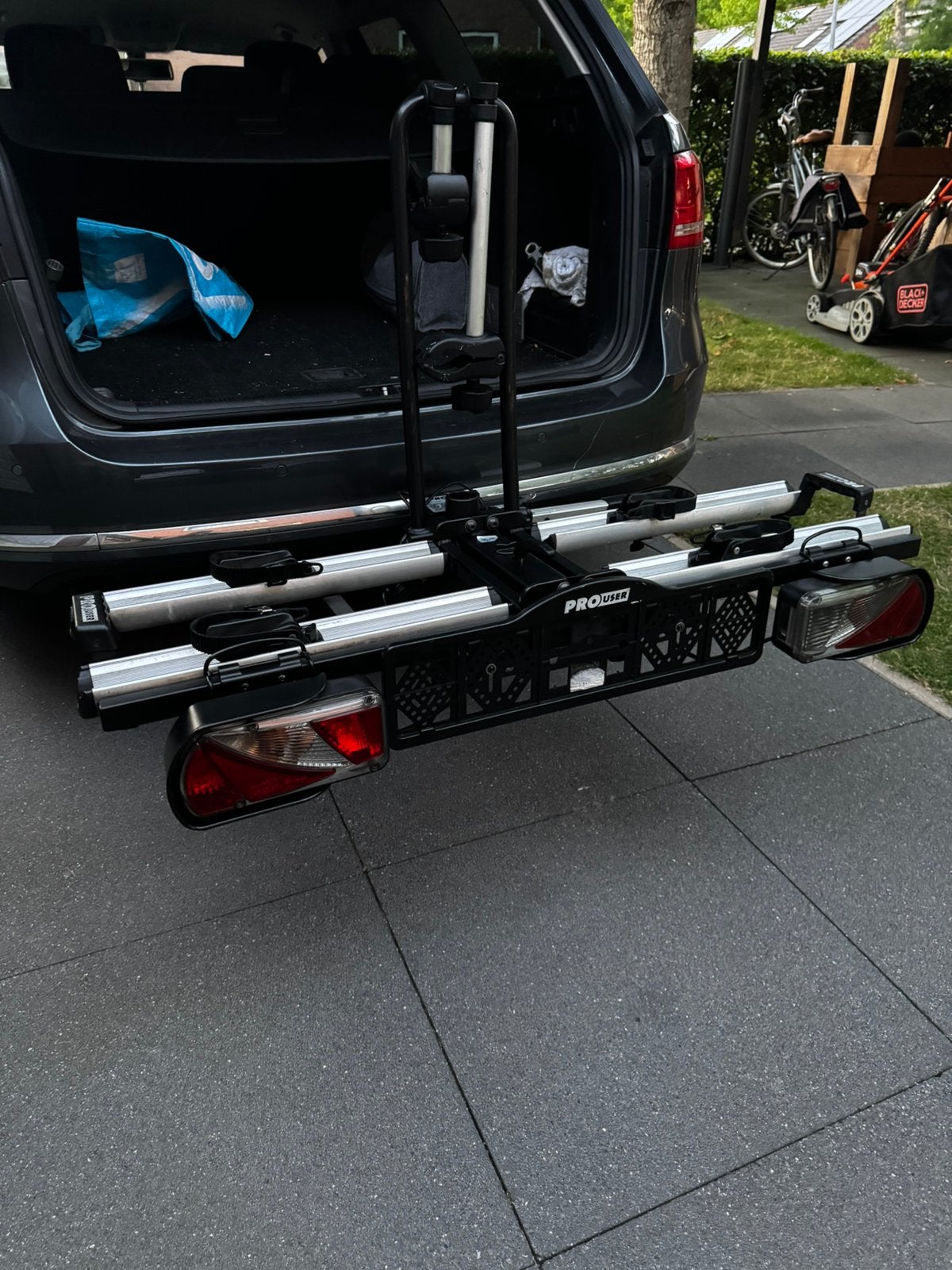 Pro User Diamant fietsendrager, Ophalen, Gebruikt, 2 fietsen, Trekhaakdrager