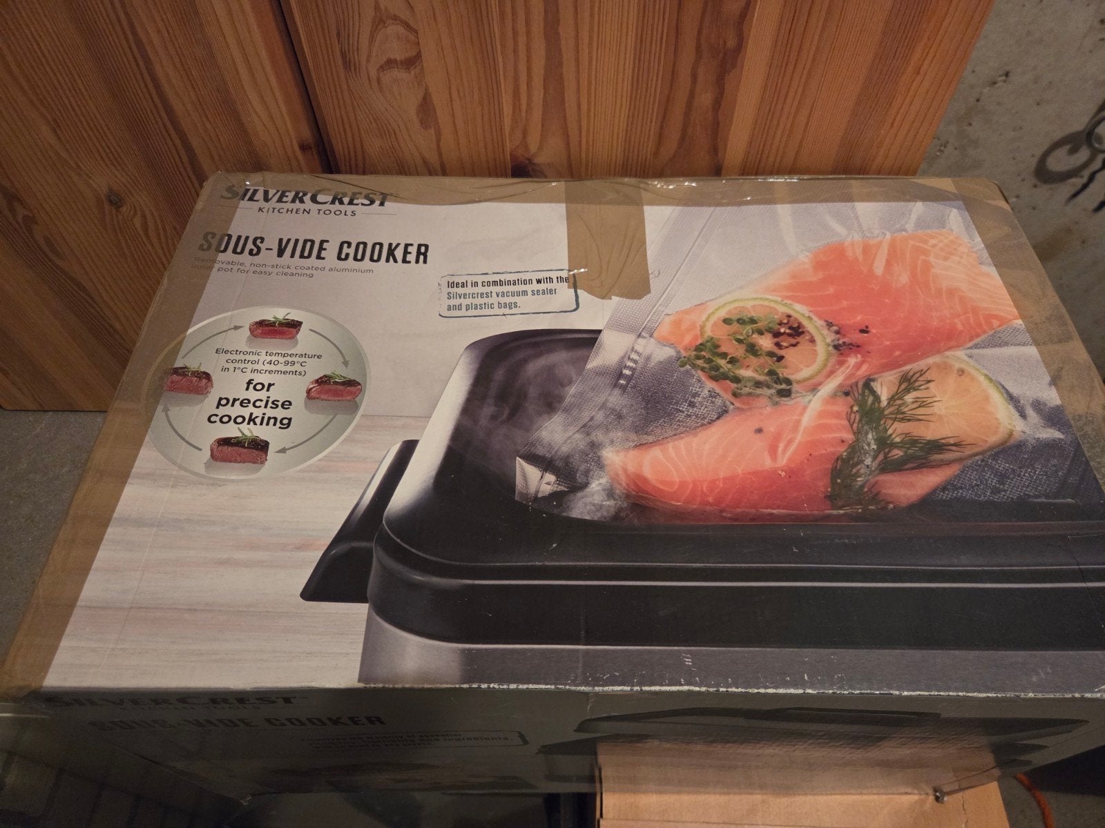 SilverCrest Sous-Vide Cooker, Ophalen, Gebruikt