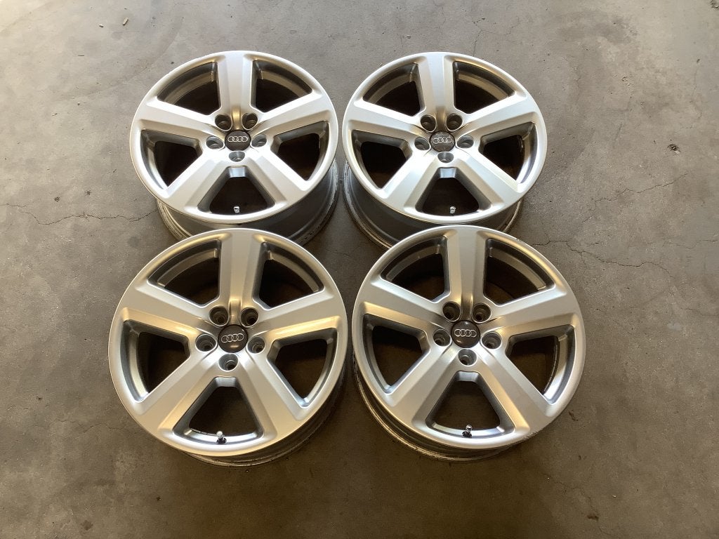 Audi A3 A4 A6 S line 17 inch velgenset velgen, Gebruikt, Velg(en), Info@velgenset.nl, Velgenset